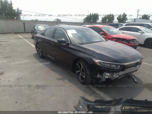 HONDA ACCORD SEDAN 2018 1hgcv1f35ja222455