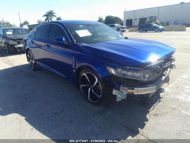 HONDA ACCORD SEDAN 2018 1hgcv1f35ja258534