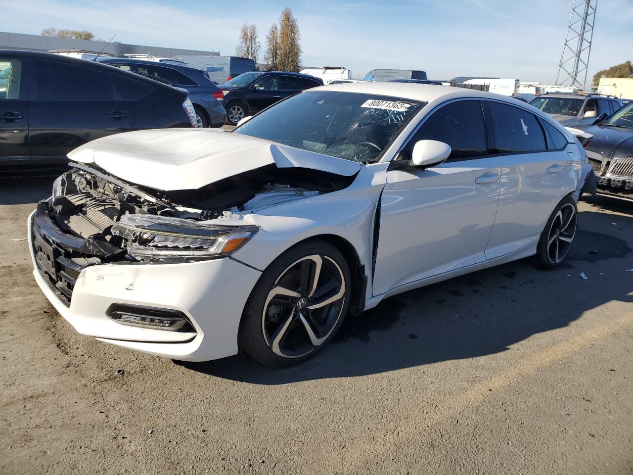 HONDA ACCORD 2019 1hgcv1f35ka142686