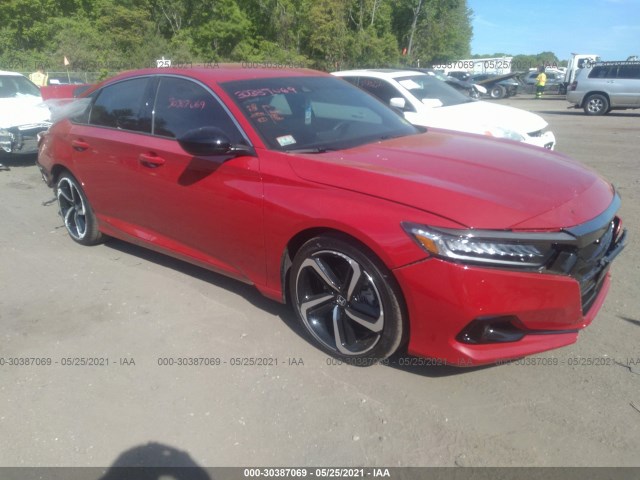 HONDA ACCORD SEDAN 2021 1hgcv1f35ma012524