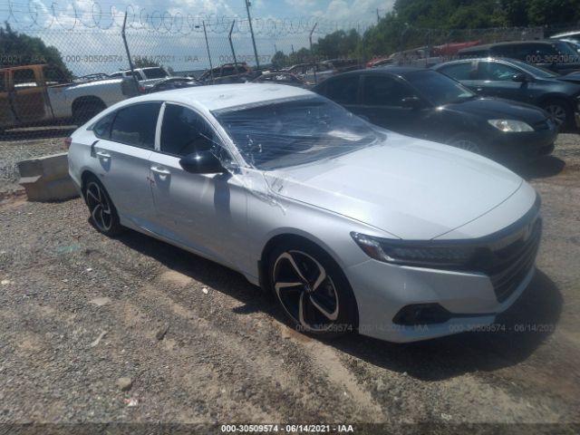 HONDA ACCORD SEDAN 2021 1hgcv1f35ma033406