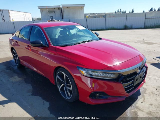 HONDA ACCORD 2021 1hgcv1f35ma044082