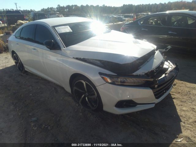 HONDA ACCORD SEDAN 2021 1hgcv1f35ma074487