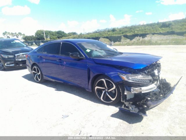 HONDA ACCORD SEDAN 2021 1hgcv1f35ma080743