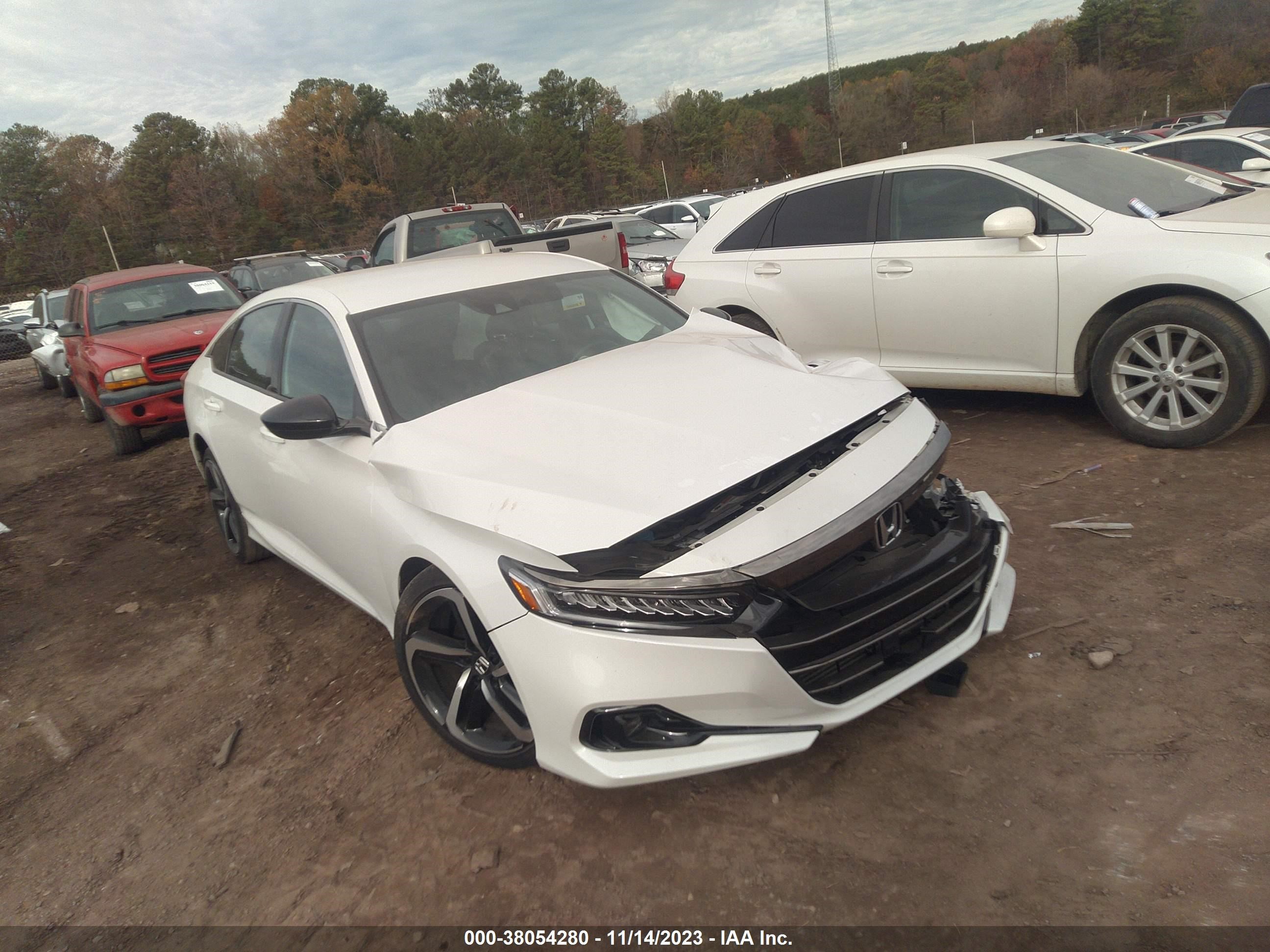 HONDA ACCORD 2021 1hgcv1f35ma081147