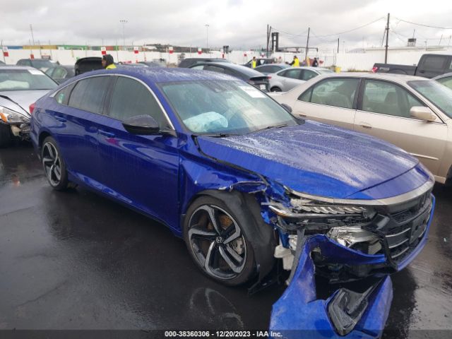 HONDA ACCORD 2021 1hgcv1f35ma098272