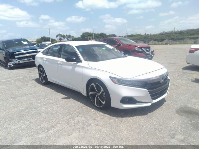 HONDA ACCORD SEDAN 2021 1hgcv1f35ma099177