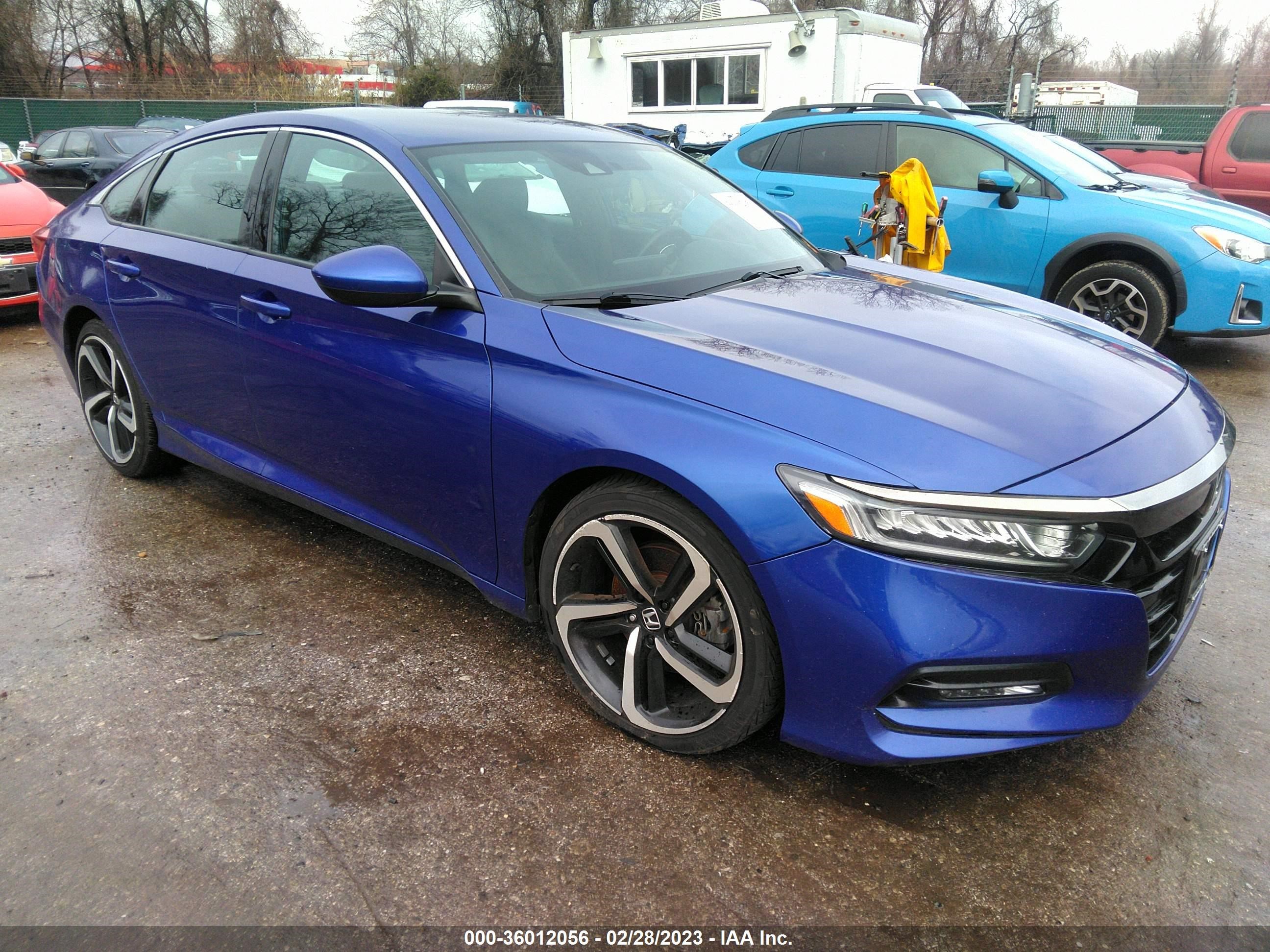 HONDA ACCORD 2018 1hgcv1f36ja140847