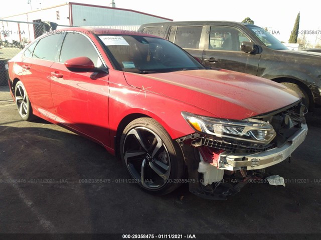 HONDA ACCORD SEDAN 2018 1hgcv1f36ja207074