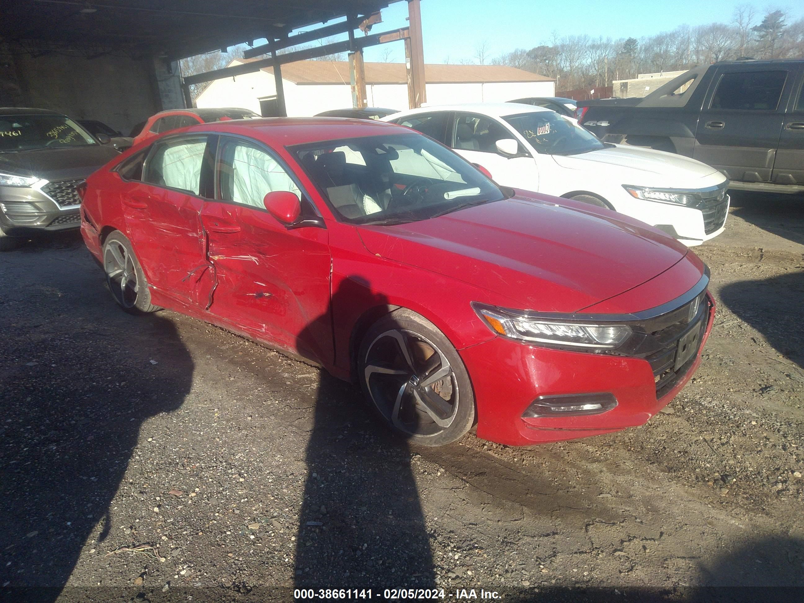 HONDA ACCORD 2018 1hgcv1f36ja237935