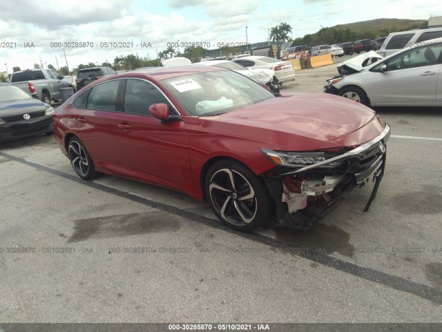 HONDA ACCORD SEDAN 2018 1hgcv1f36ja238566