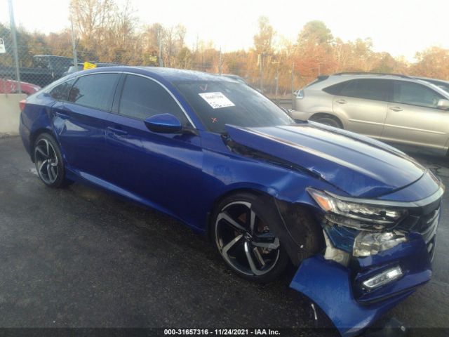 HONDA ACCORD SEDAN 2018 1hgcv1f36ja262222