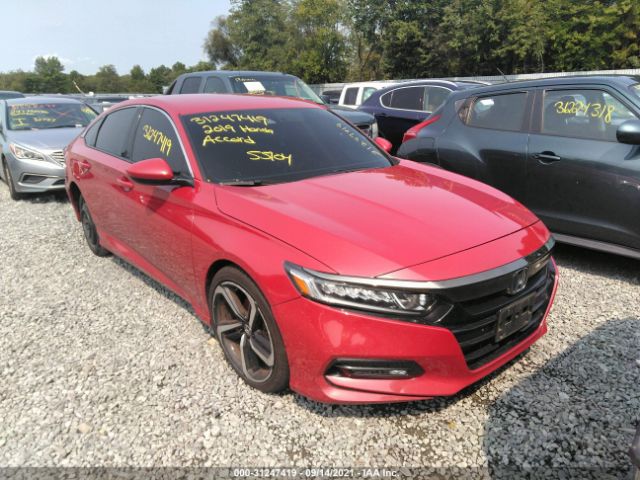 HONDA ACCORD SEDAN 2019 1hgcv1f36ka011377