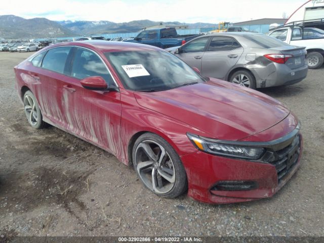 HONDA ACCORD SEDAN 2019 1hgcv1f36ka051104