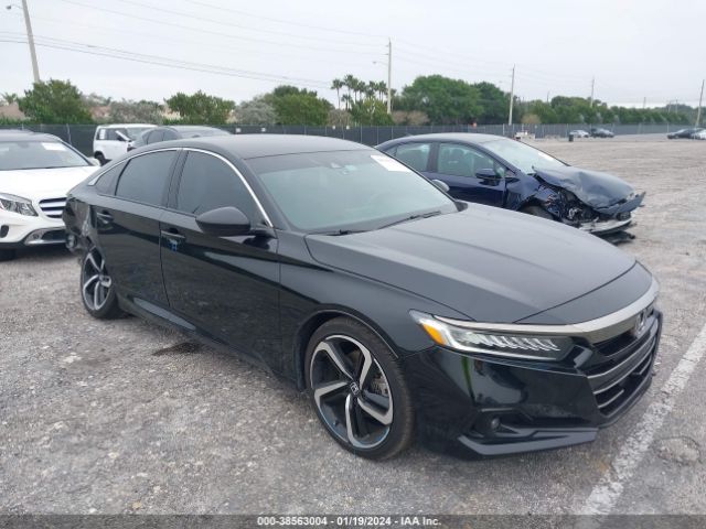 HONDA ACCORD 2021 1hgcv1f36ma039117