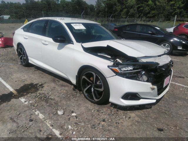 HONDA ACCORD SEDAN 2021 1hgcv1f36ma045533