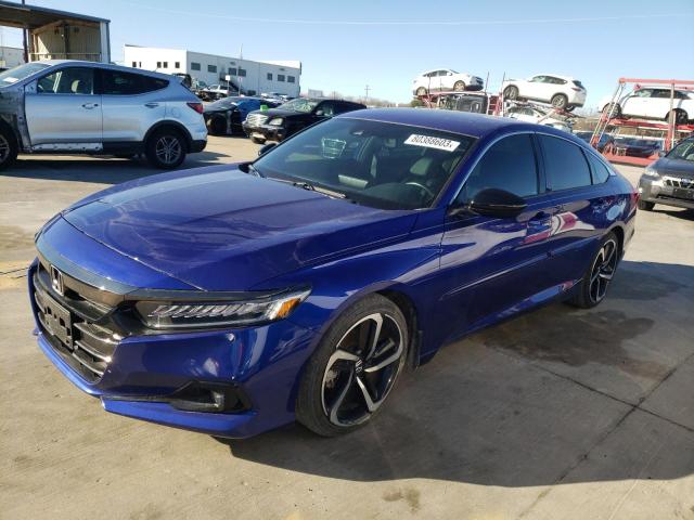 HONDA ACCORD 2021 1hgcv1f36ma052160