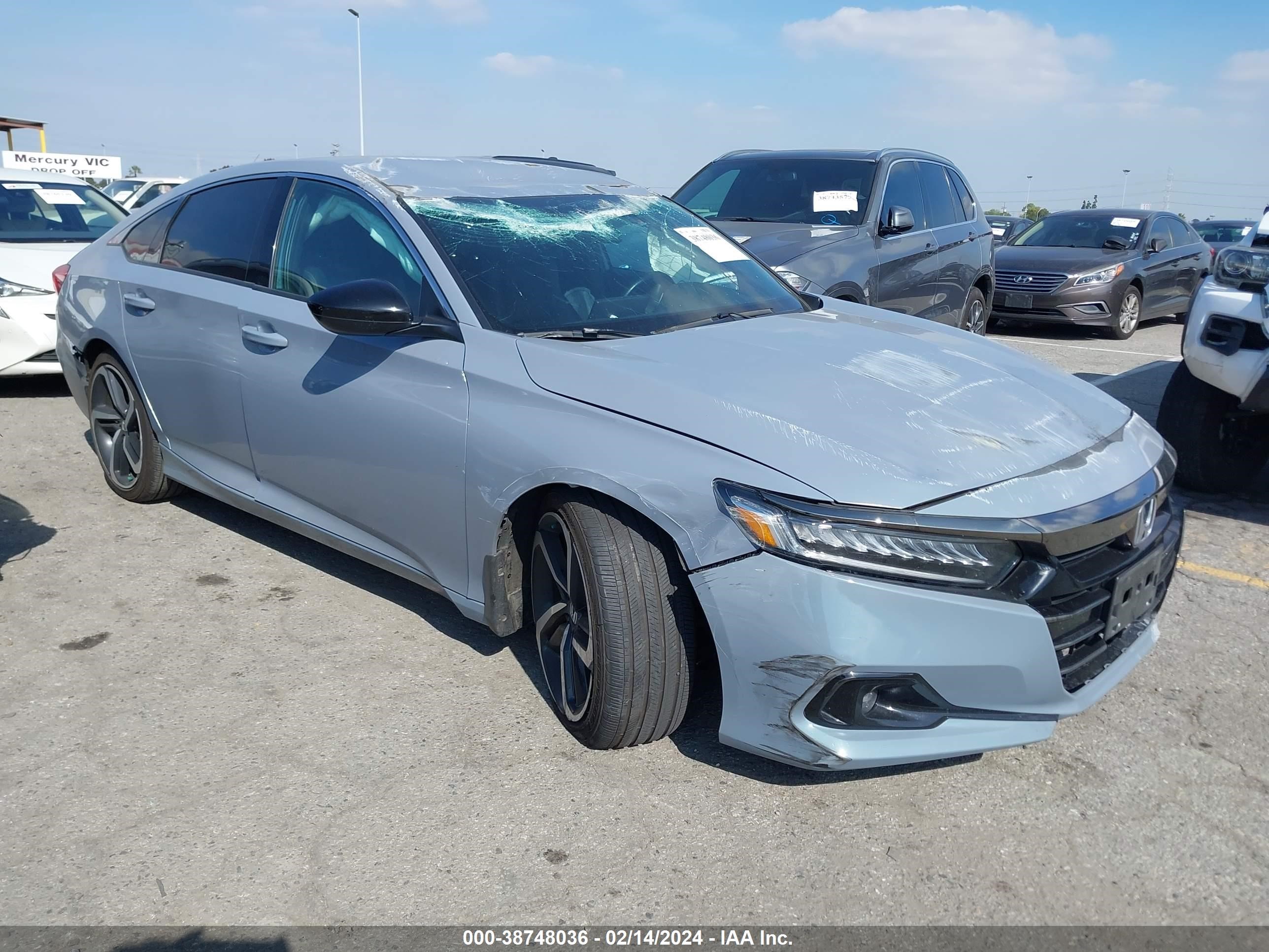 HONDA ACCORD 2021 1hgcv1f36ma111241