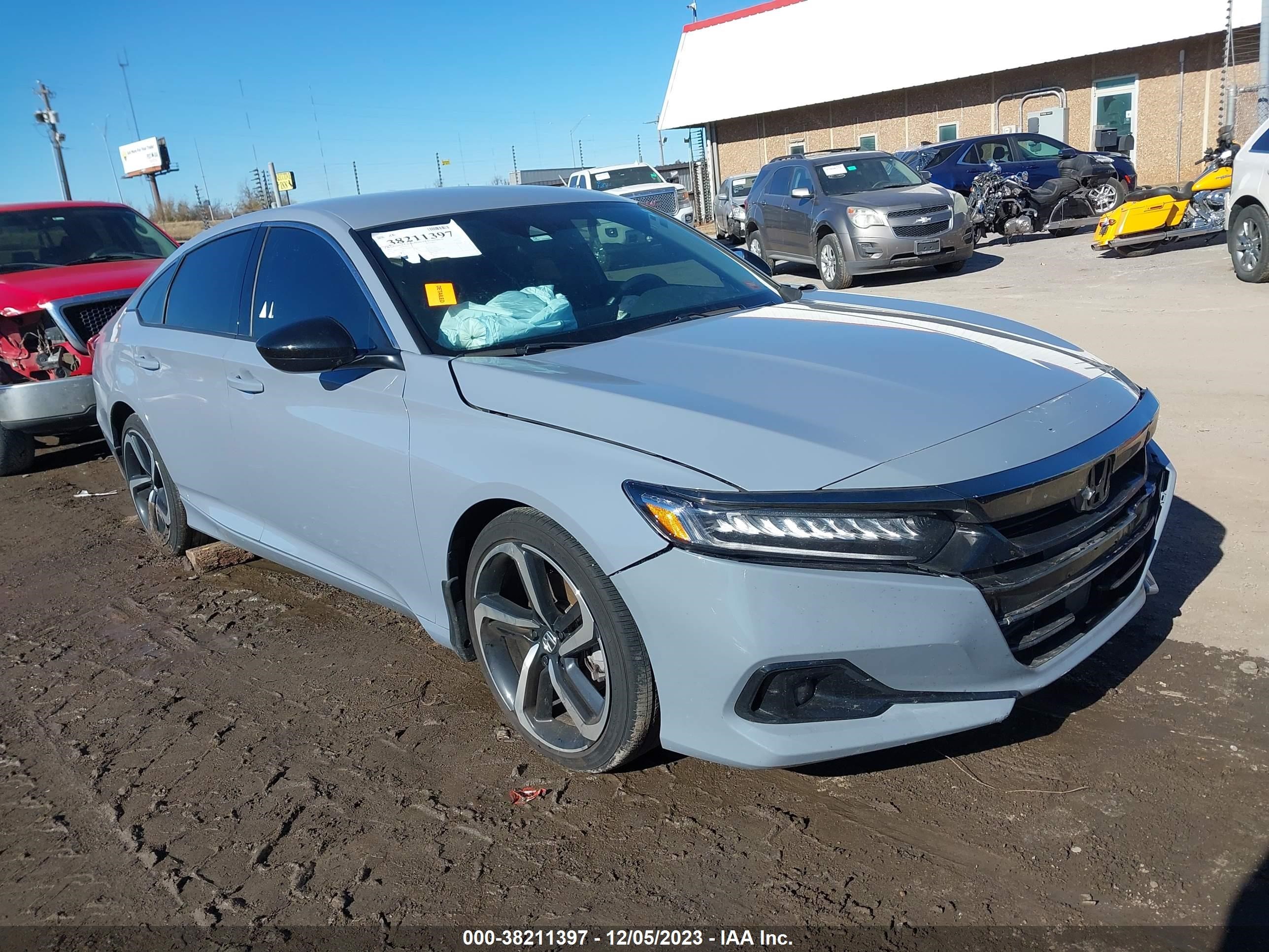 HONDA ACCORD 2022 1hgcv1f36na052628