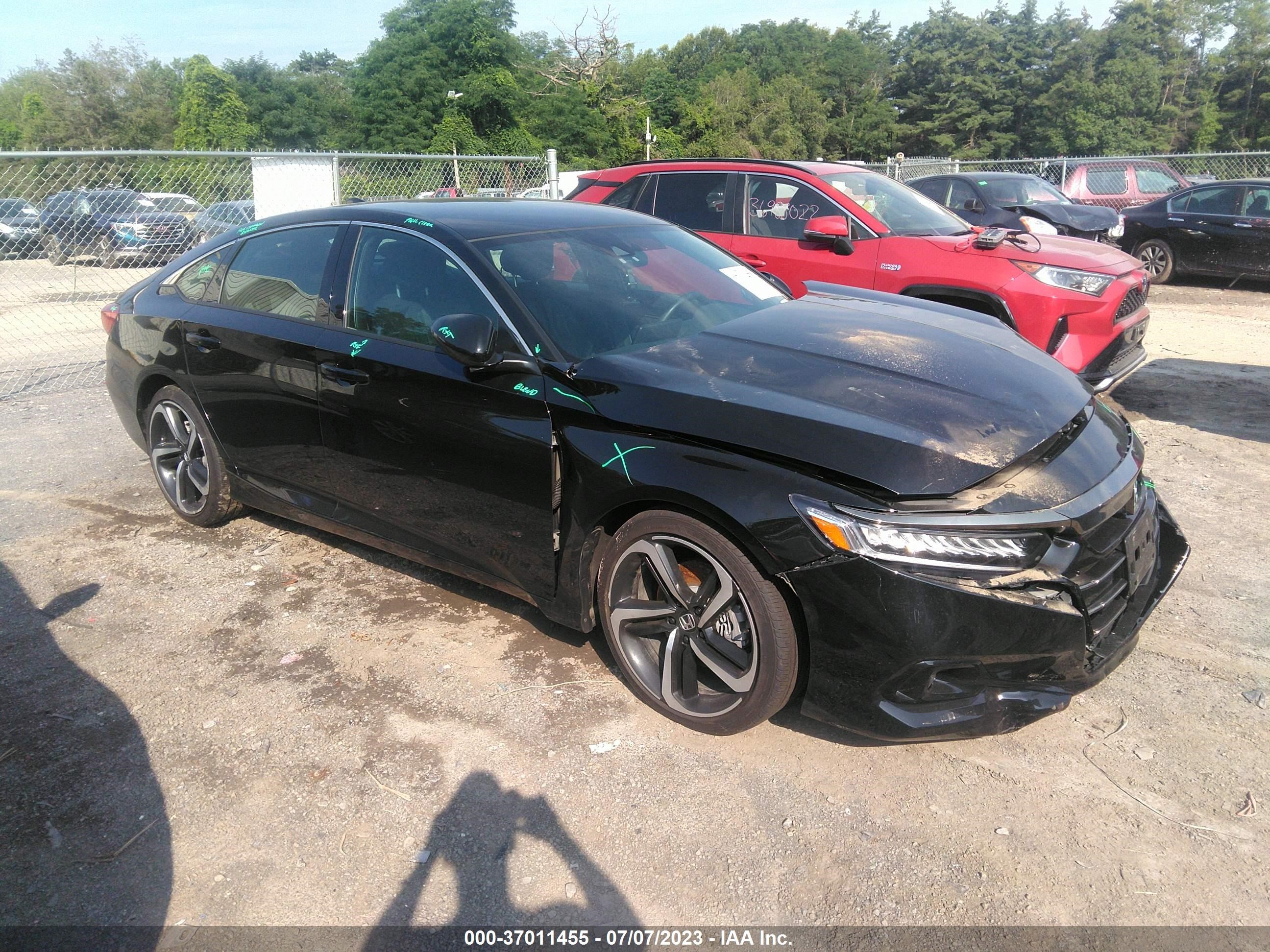 HONDA ACCORD 2022 1hgcv1f36na097925