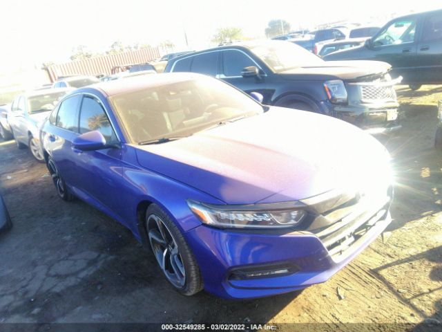 HONDA ACCORD SEDAN 2018 1hgcv1f37ja002007