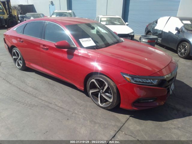 HONDA ACCORD SEDAN 2018 1hgcv1f37ja096762