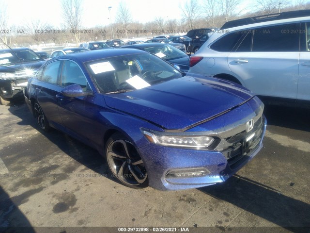 HONDA ACCORD SEDAN 2018 1hgcv1f37ja151677