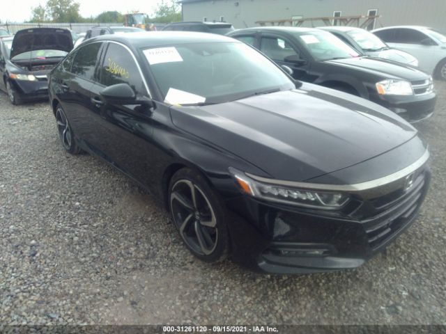 HONDA ACCORD SEDAN 2018 1hgcv1f37ja172285