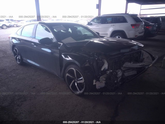 HONDA ACCORD SEDAN 2018 1hgcv1f37ja181617