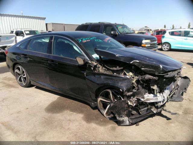 HONDA ACCORD SEDAN 2018 1hgcv1f37ja189975