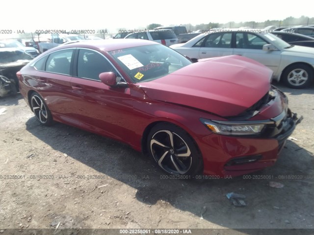 HONDA ACCORD SEDAN 2018 1hgcv1f37ja192987