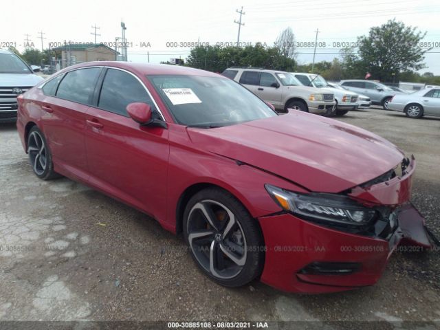 HONDA ACCORD SEDAN 2018 1hgcv1f37ja221646