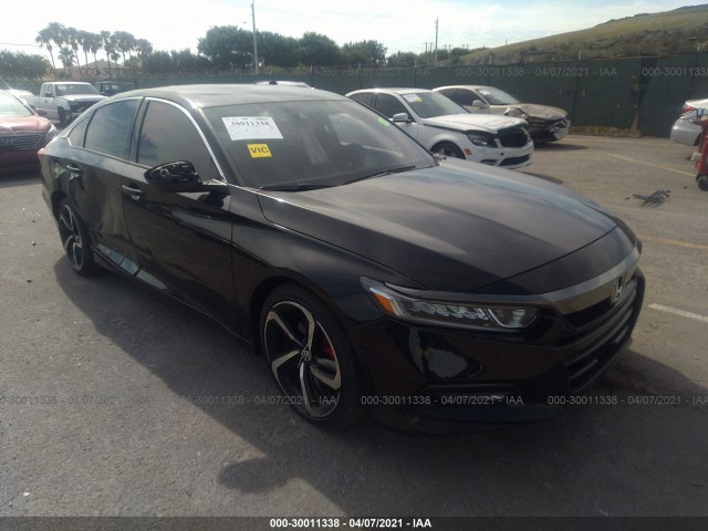 HONDA ACCORD SEDAN 2018 1hgcv1f37ja256400