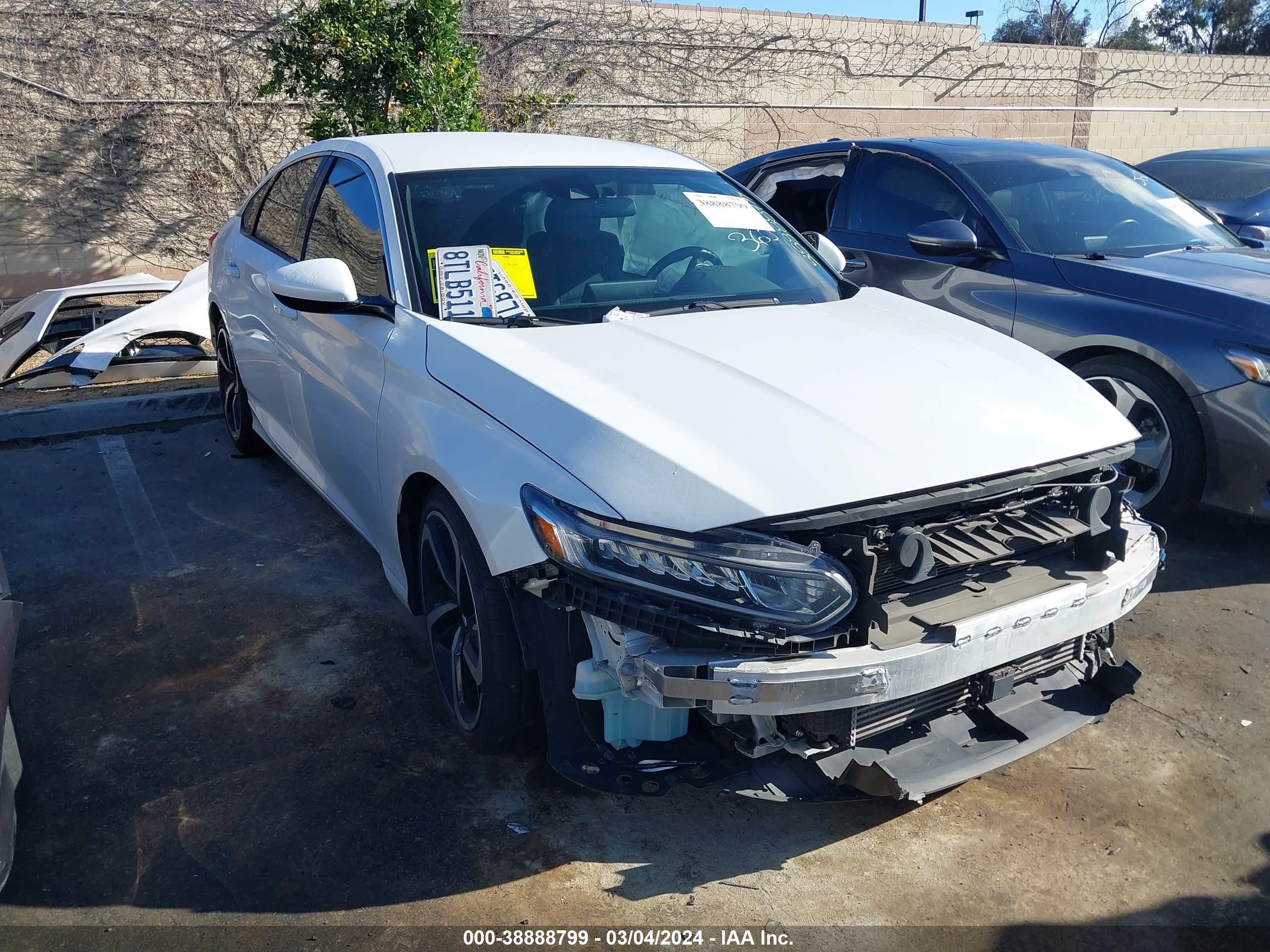 HONDA ACCORD 2020 1hgcv1f37la019568