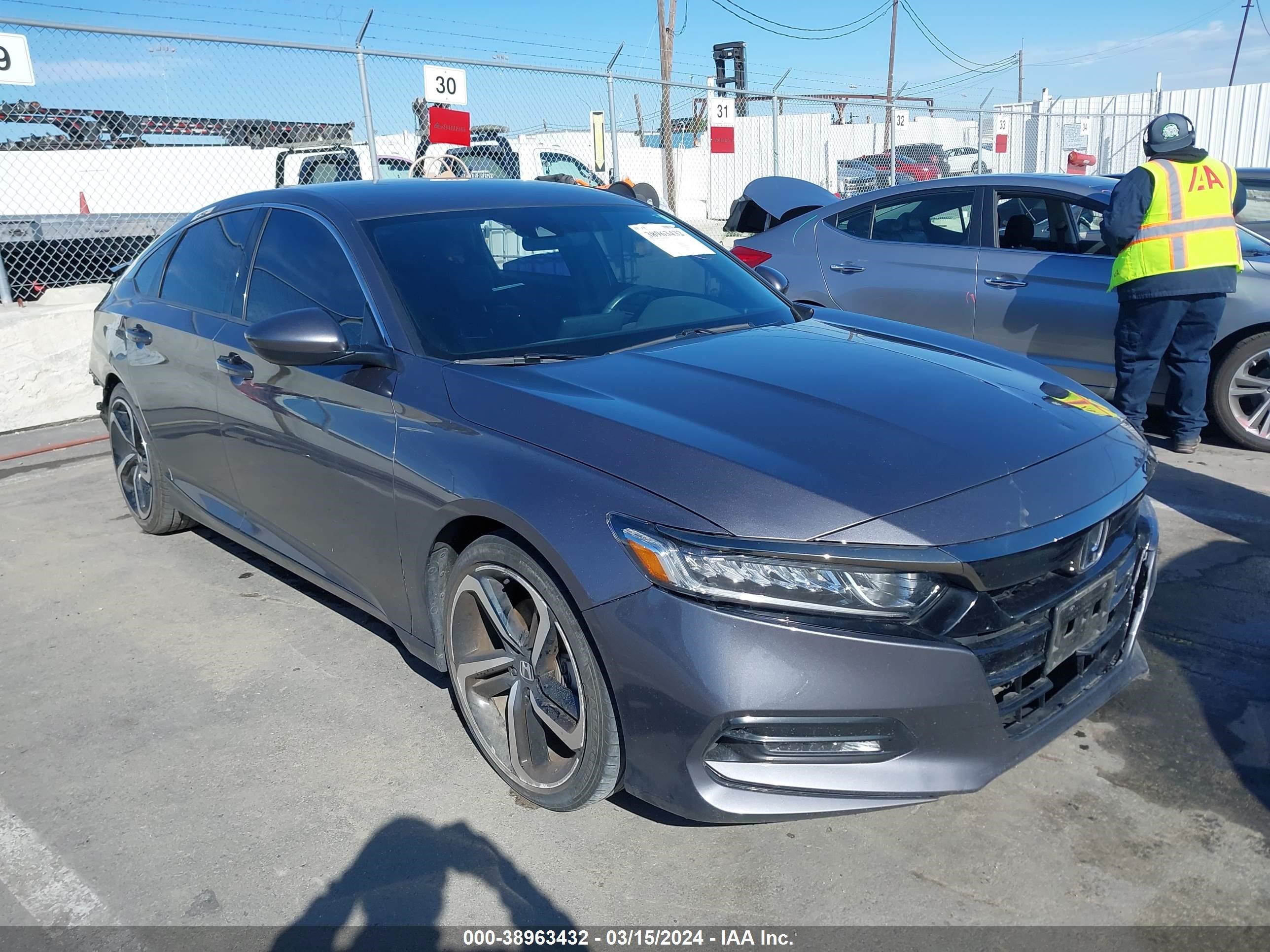 HONDA ACCORD 2020 1hgcv1f37la143291