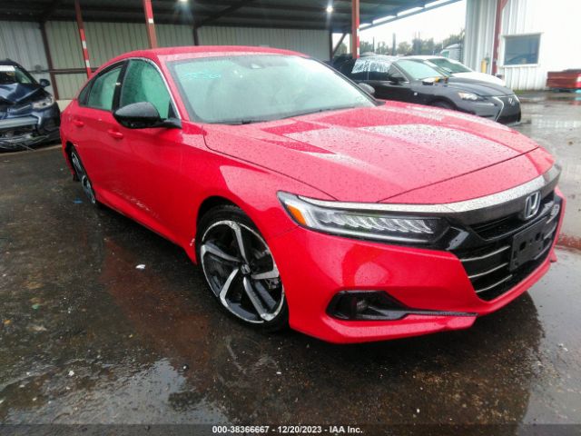 HONDA ACCORD 2021 1hgcv1f37ma011066