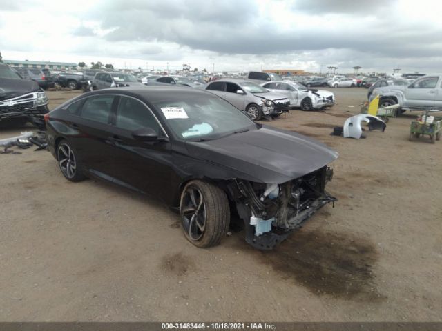 HONDA ACCORD SEDAN 2021 1hgcv1f37ma022357