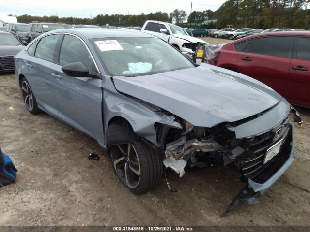 HONDA ACCORD SEDAN 2021 1hgcv1f37ma096541