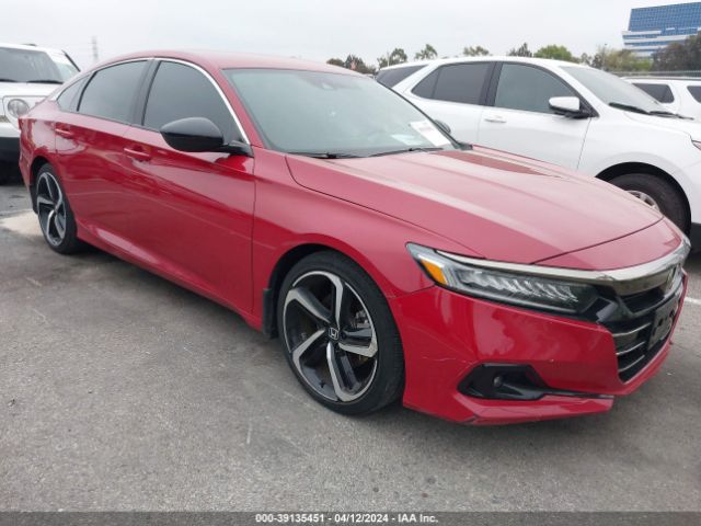 HONDA ACCORD 2022 1hgcv1f37na024661