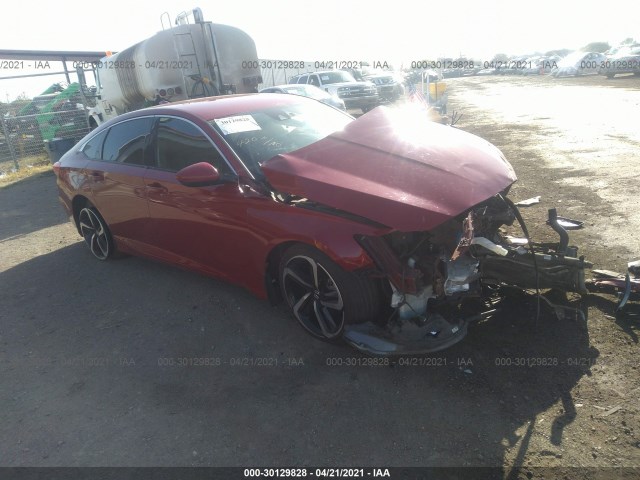 HONDA ACCORD SEDAN 2018 1hgcv1f38ja043388