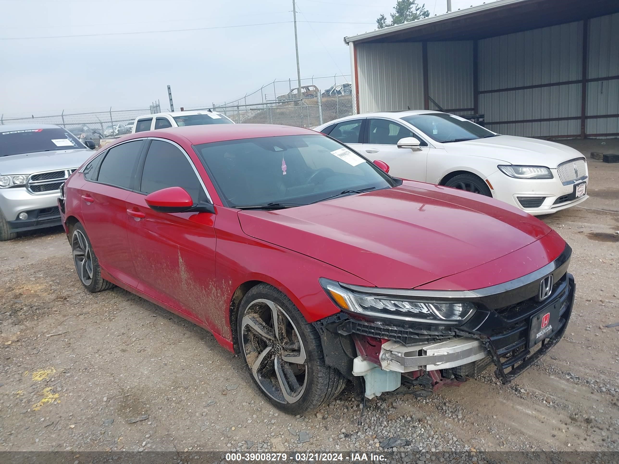 HONDA ACCORD 2018 1hgcv1f38ja065584