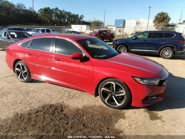 HONDA ACCORD SEDAN 2018 1hgcv1f38ja222823