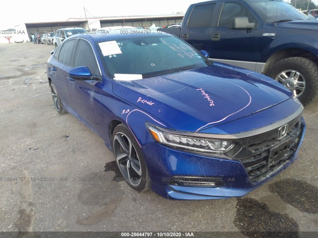 HONDA ACCORD SEDAN 2018 1hgcv1f38ja224684