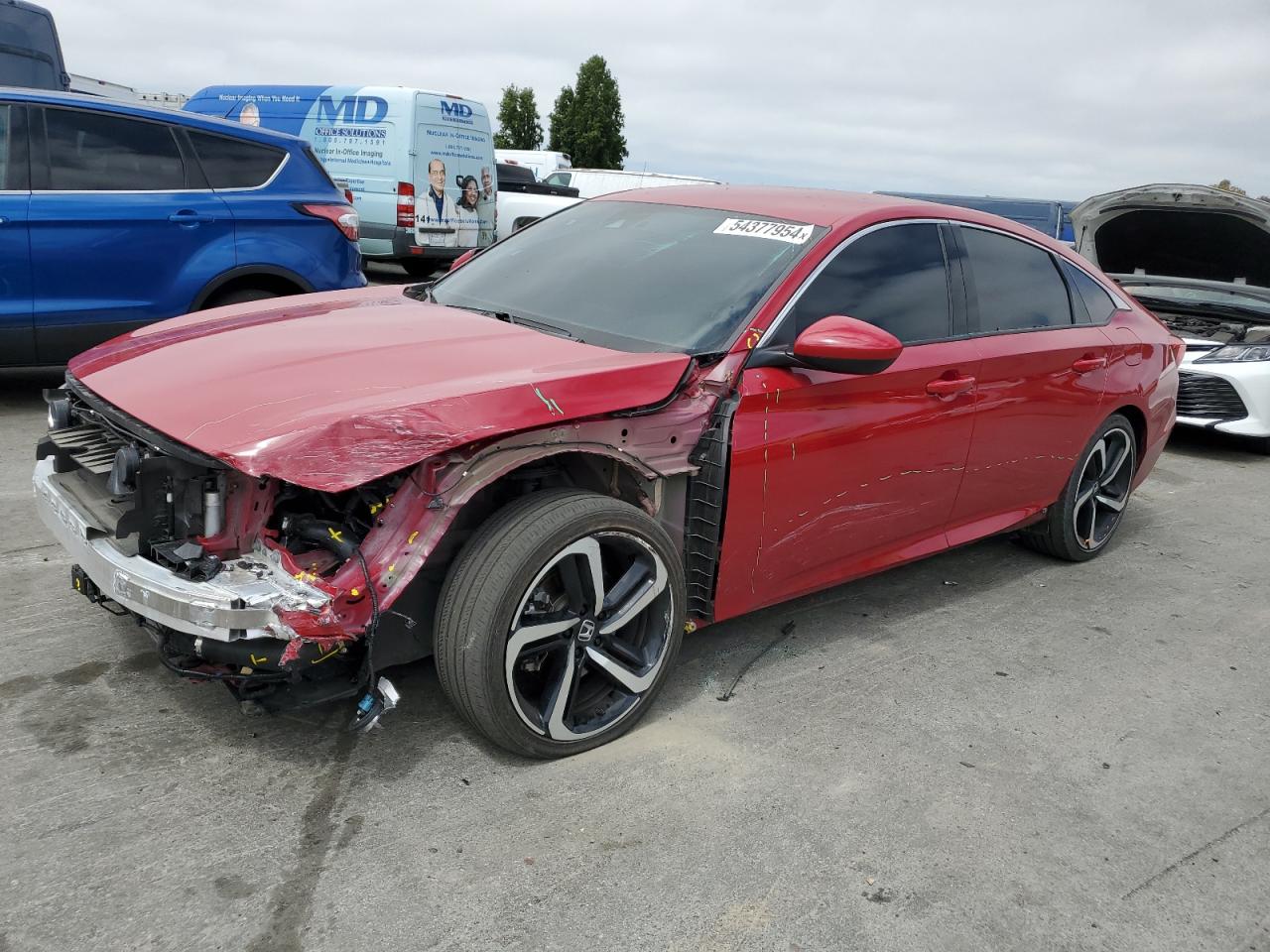 HONDA ACCORD 2019 1hgcv1f38ka025510