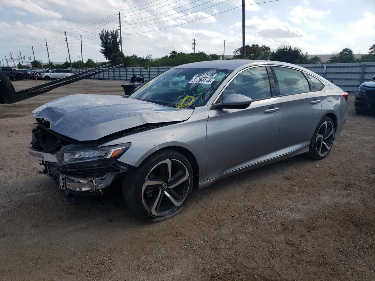 HONDA ACCORD 2019 1hgcv1f38ka145985