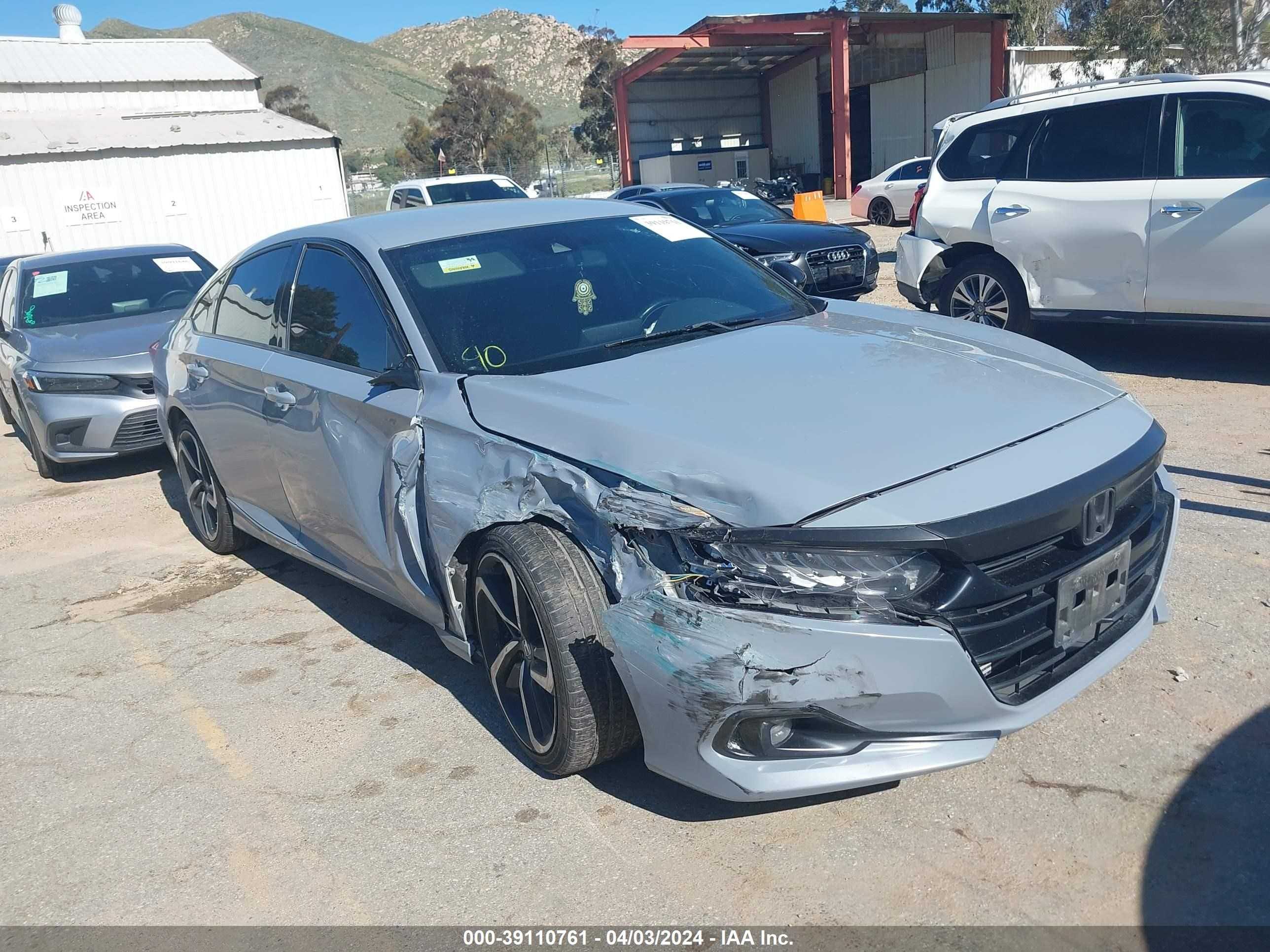 HONDA ACCORD 2021 1hgcv1f38ma000349