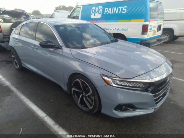 HONDA ACCORD SEDAN 2021 1hgcv1f38ma015143