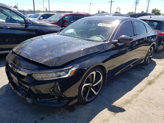 HONDA ACCORD SEDAN 2021 1hgcv1f38ma076881