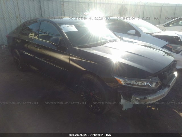 HONDA ACCORD SEDAN 2018 1hgcv1f39ja000906