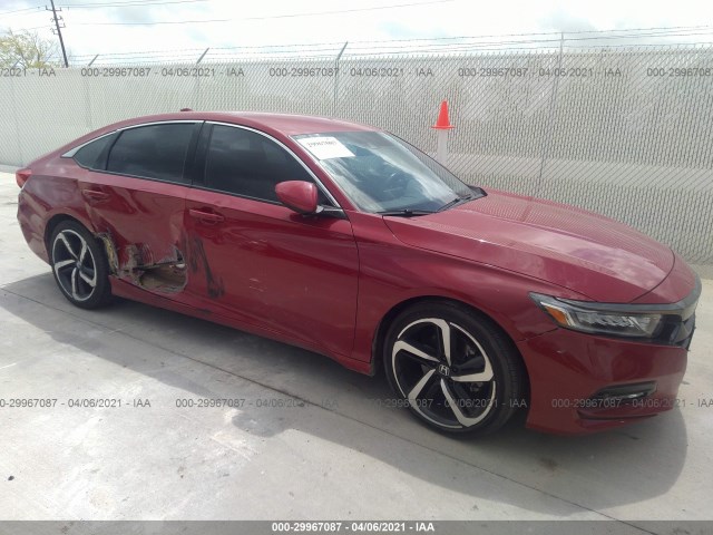 HONDA ACCORD SEDAN 2018 1hgcv1f39ja016703